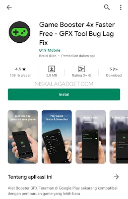 Game Booster, Aplikasi Android Untuk Mengatasi Lag Saat Bermain Game