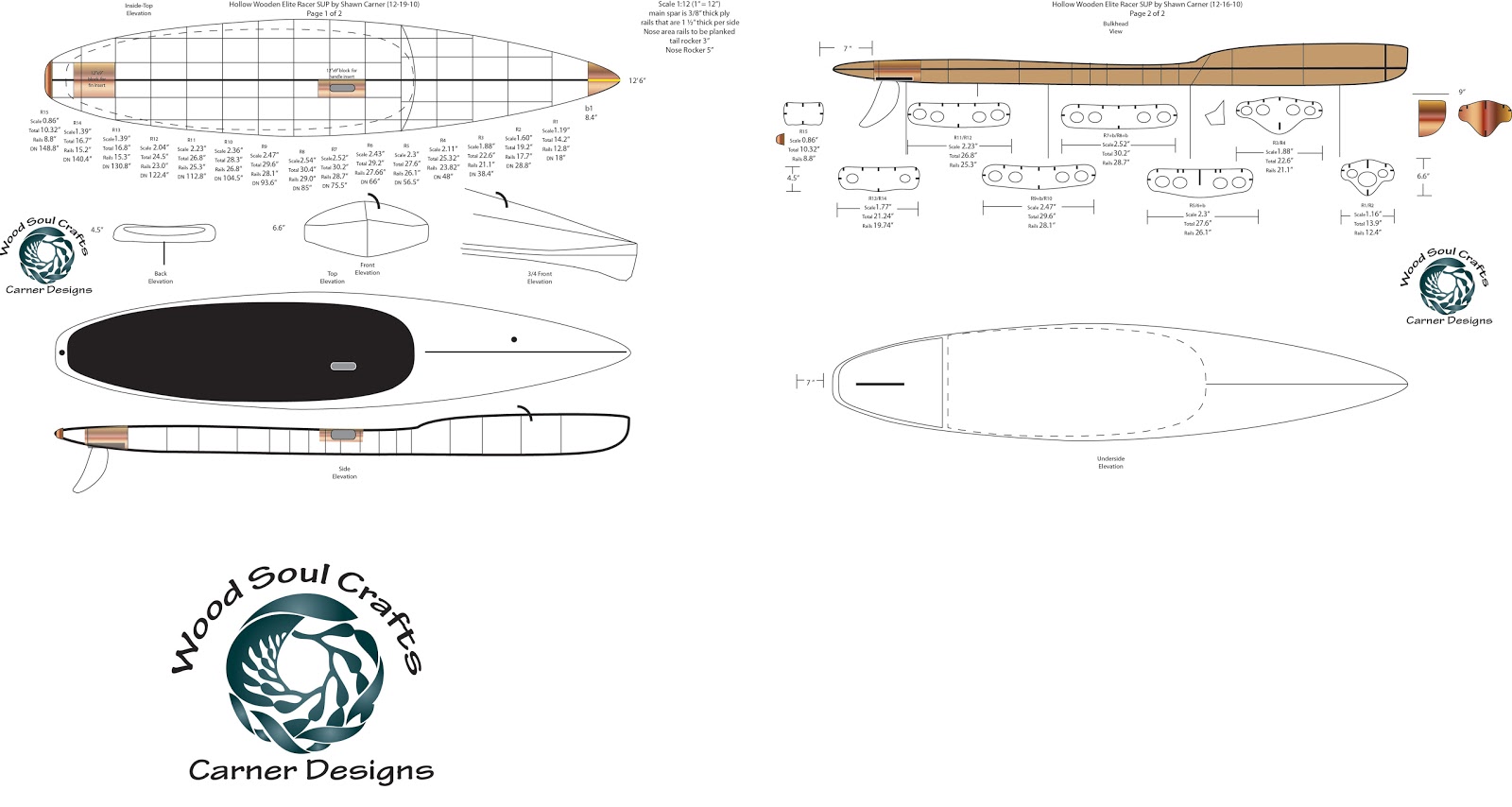 wooden sup plans