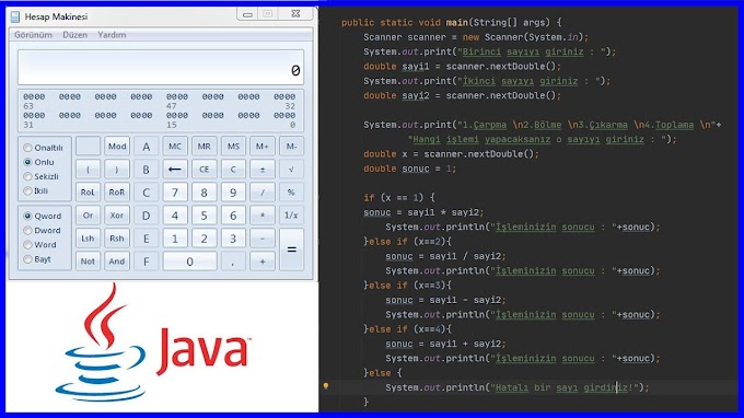 Javada Hesap Makinesi Nasıl Yapılır?