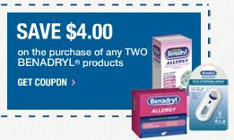 Benadryl Allergy Coupons in Germany