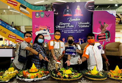 Lomba Tumpeng Merah Putih, Harris Resort Barelang Raih Juara II