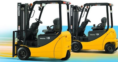 Xe nâng điện 1.35 tấn Komatsu FB14-12