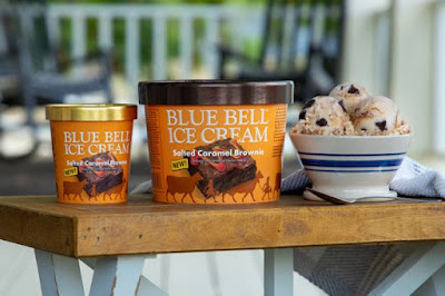 Blue Bell Salted Caramel Brownie ice cream