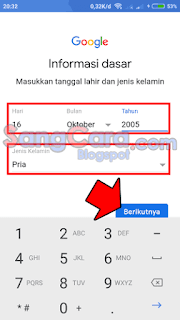 daftar akun google