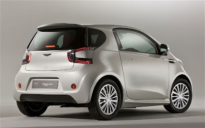 Aston Martin Cygnet Rear Side View