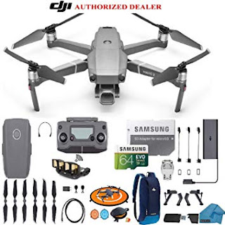 DJI Mavic 2 PRO Drone Quadcopter with Hasselblad Camera HDR Video UAV Adjustable Aperture Bundle Kit