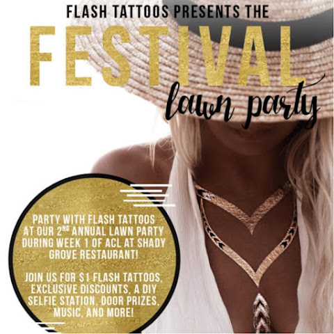 Flash Tattoos Holds 2nd Annual Lawn Party at Austin City Limits