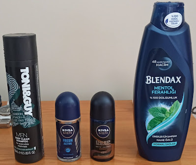 Toni&Guy ve Blendex Mentol Şampuanı ile Yeni Nivea Men Deep Dimension Espresso Deodorant Ürün İncelemesi