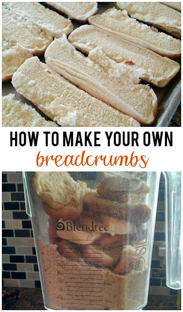 How to Make Your Own Breadcrumbs--an easy way to save money!