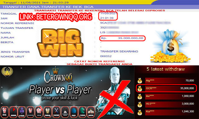 CrownQQ Agen DominoQQ BandarQ dan Domino99 Online Terbesar