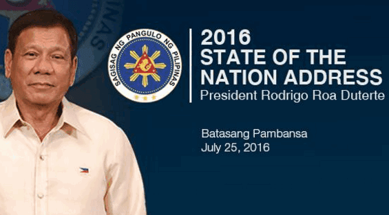 Duterte SONA 2016