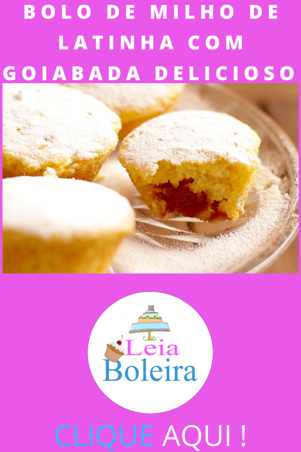 BOLO DE MILHO DE LATINHA COM GOIABADA DELICIOSO !!!RECEITINHAS COM AMOR...