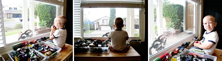 Karsten in window collage