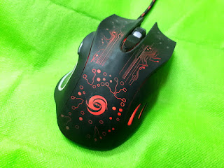 Mouse Gaming JWFY USB 3200 DPI With LED RGB-X9 Original