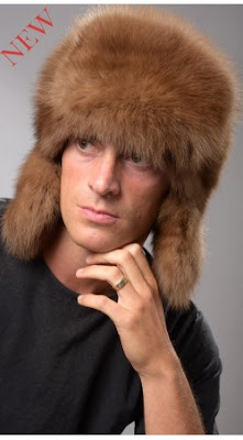 Real fur hats