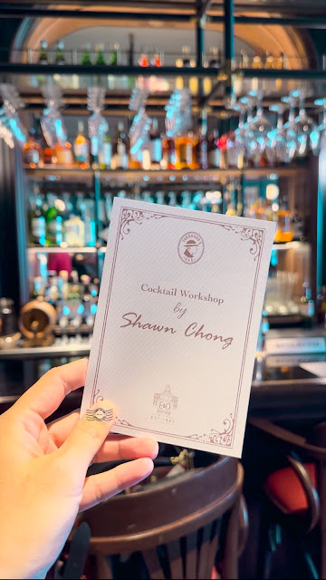 Cocktail Workshop with Award-winning Malaysian Bartender Shaw Chong at Farquhar's Bar @ Eastern & Oriental Hotel, Penang