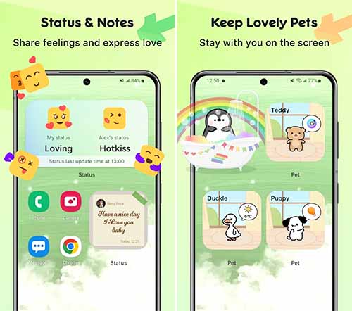 Widgetable: Adorable Screen - App hình nền đáng yêu và độc đáo cho Android, iOS a2