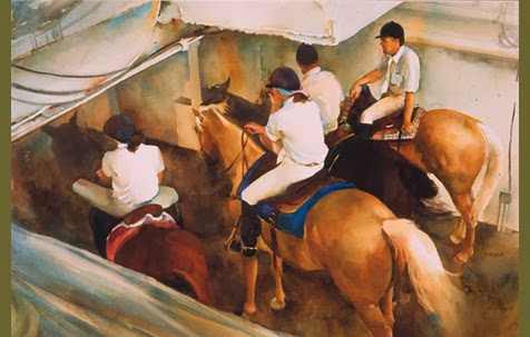 Michele Mitchell | U.S. Figurative Painter | Watercolor | Horses