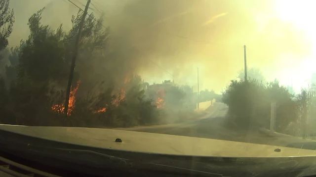 Υπό έλεγχο η πυρκαγιά στην Ερμιονίδα (βίντεο)
