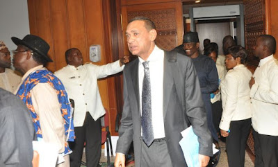 Picture Of The Day: PDP senators angrily walkout to protest Amaechi’s ministerial confirmation