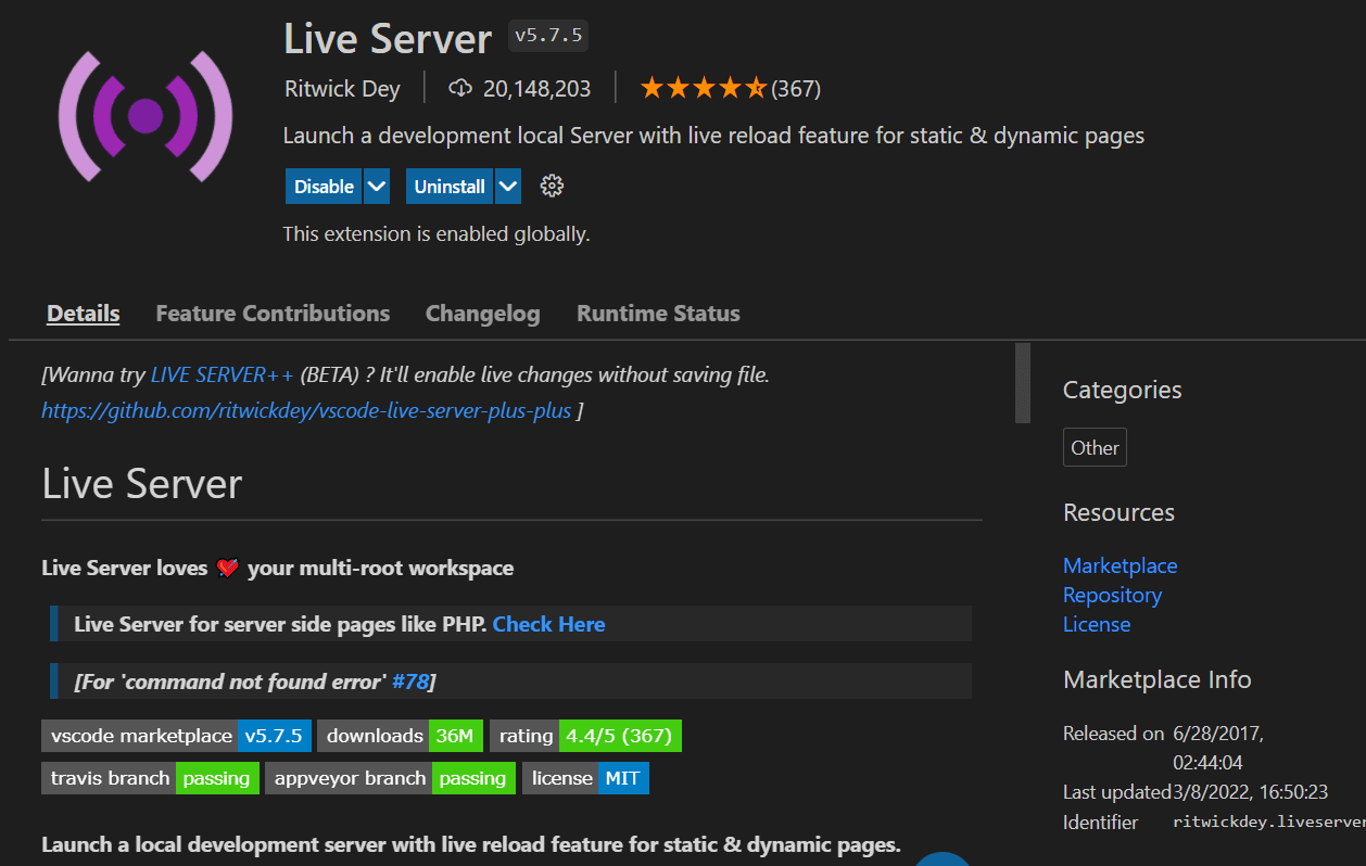 Live Server