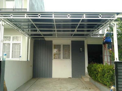  Teras Rumah Galvalum Minimalis Modern 