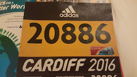 World Half Marathon Championships in Cardiff race number