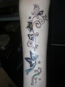 Beautiful Arm Tattoo Ideas With Butterflies Tattoo Designs With Image Arm Butterflies Tattoos For Women Tattoo Gallery 4