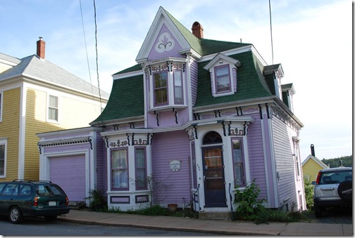 purple house