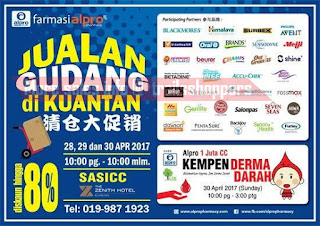 Farmasi Alpro Warehouse Sale Kuantan 2017