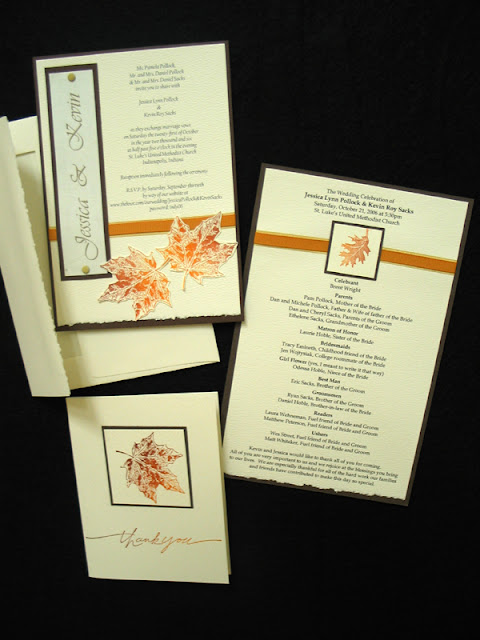 Autumn Wedding Programs8