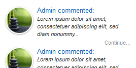 Recent Comments Widget with Hide Author Comments function For Blogger
