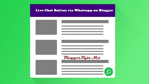How to Make Whatsapp Chat Buttons on Blog with SVG