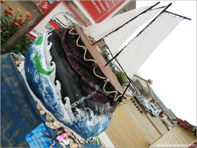 Calabazas Decoradas para Halloween: Barco Velero 