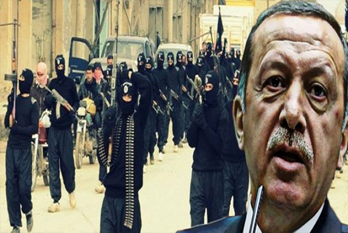 اردوغان يدعم الارهاب الدولي على حساب حقوق الانسان