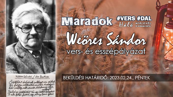 MVDH - Weöres Sándor pályázat - I. helyezett - MOLNÁR-KOZMA ALEXANDRA: Az alkotói szándék szövésmintái vörös és Weöres-szőnyegekben / Hang-ár (Reflexiók Weöres Sándor Ars poetica című versére)