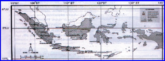 letak astronomi indonesia