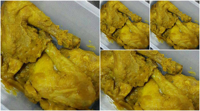  Ayam  Ungkep  Bumbu  Kuning  stok tinggal goreng  by 