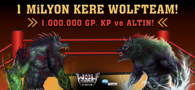 gd8fc 1 Milyon Kere Wolfteam GP KP Ve Altın Ödülünü Sen Kap