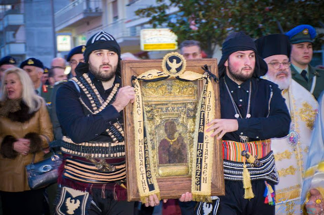 Την Ιερά εικόνα της Παναγίας Σουμελά υποδέχθηκε με λαμπρότητα η Ορεστιάδα (Φωτο)