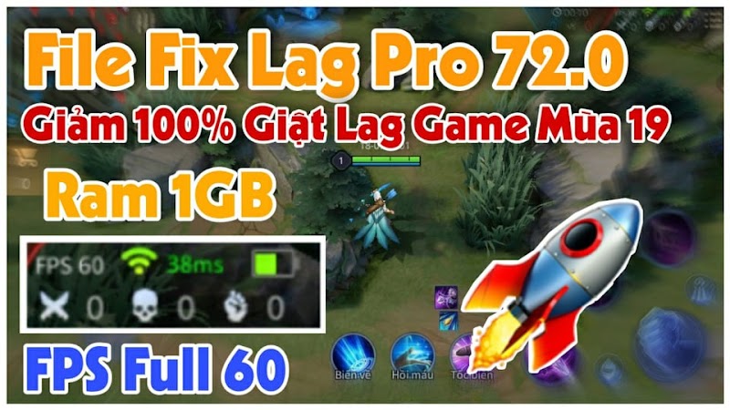 File Fix Lag Liên Quân Pro 72.0 - Siêu Giảm Lag Dành Riêng Cho Máy Yếu + Tăng Full FPS Cao + Vào Sớm