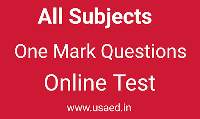 10th Science One Mark Practice Test