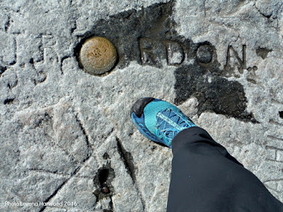 mt. monadnock, white cross trail, solo hiking, NH 52 with a view