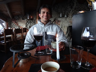 Jantar no passeio ao El Refugio Arelauquen - Bariloche