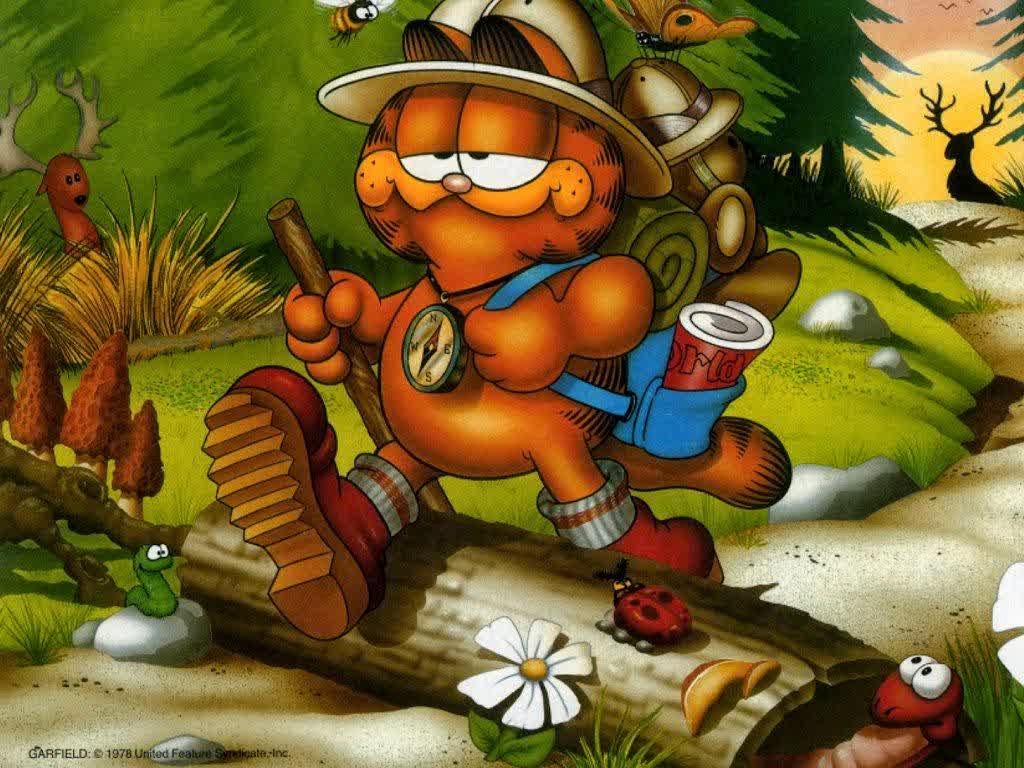 Wallpaper Gambar Kucing  Garfield  Kartun  Terbaru Gambar 