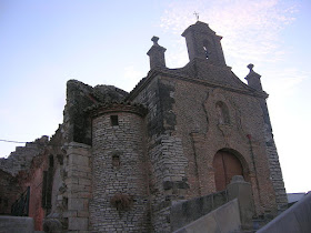 Pedro Saputo, Almudévar, ermita, virgen de la Corona