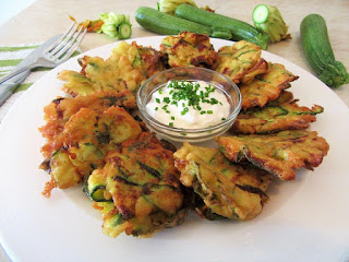 Breaded zucchini (piles) 