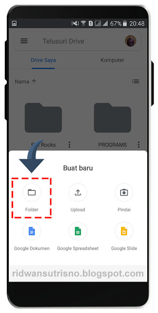 Folder Baru Google Drive