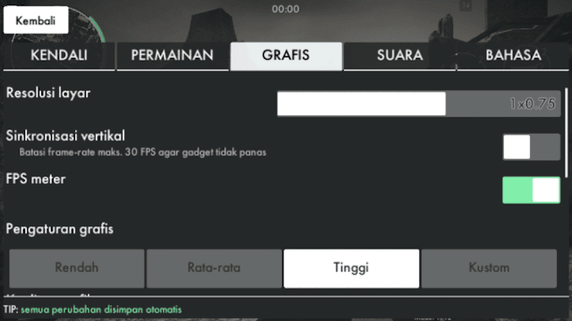 Cara Menyalakan / Memunculkan FPS Meter di World War Heroes