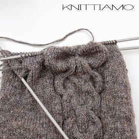 knitting bow pattern